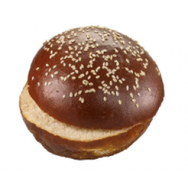 225387 LTM PRETZEL HAMBURGERBUN (25x80gr)